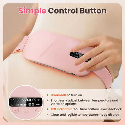 Period Relief Heating Belt (4 Modes) with Vibration