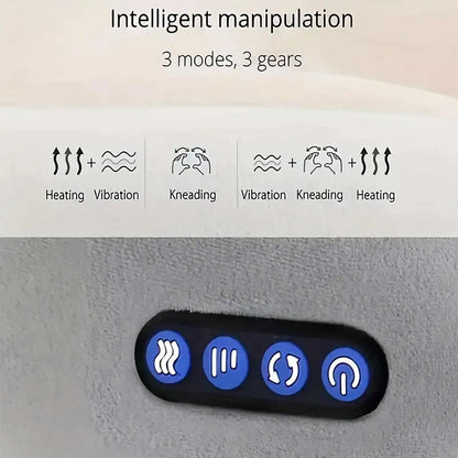 U-Shape Heated Neck Massager (USB Rechargeable)