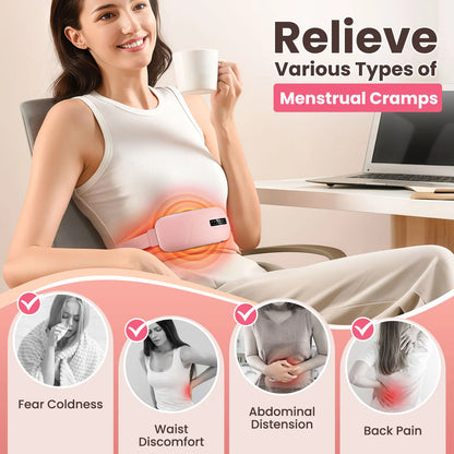 Period Relief Heating Belt (4 Modes) with Vibration