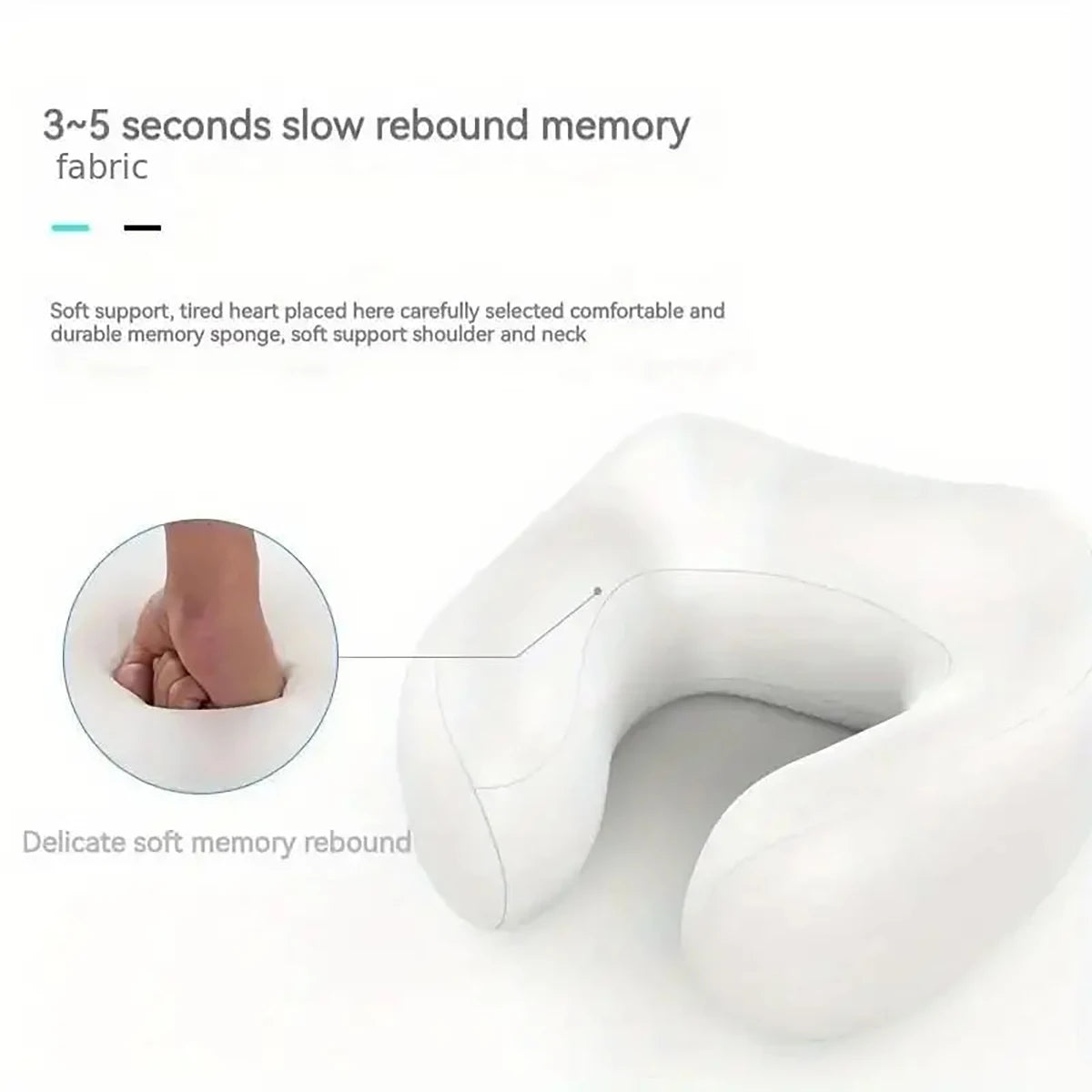 U-Shape Heated Neck Massager (USB Rechargeable)